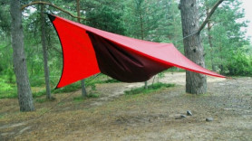 Гамак со средним тентом