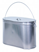 Котел Век с крышкой 6л овальный