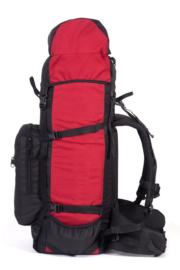 Рюкзак туристический Оптимал 1  черн.вишня, 70 л, ТАЙФ