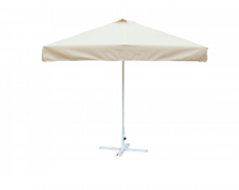 Зонт квадратный 2.5 х 2.5 м (8 спиц) алюминий, с воланом