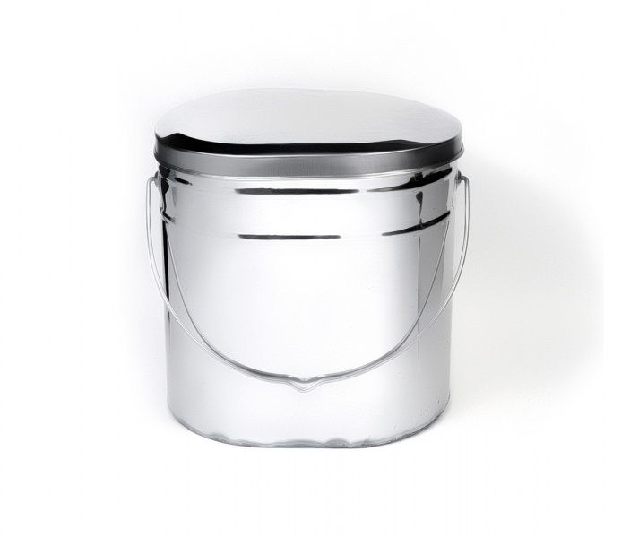 Котелок высокий 16,5 л крышка без ручек Роза Ветров