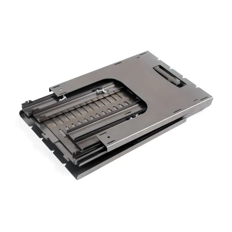 Мангал складной, 718х310х752 мм, со столиком и подставкой под казан, толщина 2 мм, в сумке, СЛЕДОПЫТ