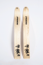 Лыжи Таёжные, полнокамусные, дерево, длина 170 см, ширина 20 см