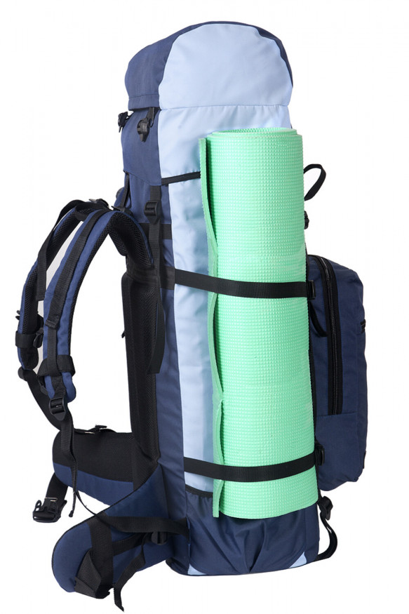 Рюкзак туристический Оптимал 2, серо-красный, 100 л, ТАЙФ