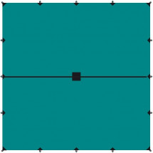 Tramp Тент 6 x 6 м (укрывной) зеленый цвет