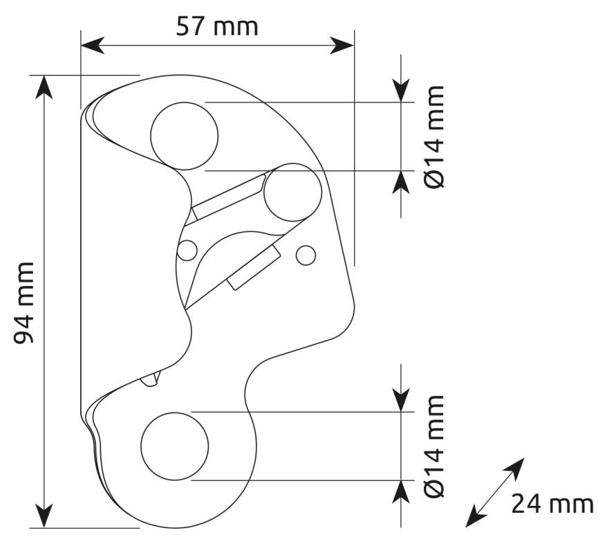 Зажим SOLO 2 Camp