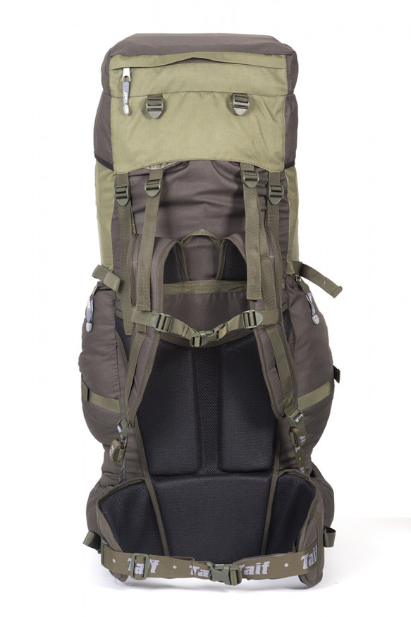 Рюкзак туристический Хальмер 3, с латами, олива, 120 л, ТАЙФ