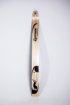 Лыжи ОХОТНИК, дерево-пластик, длина 185 см, ширина 150 мм