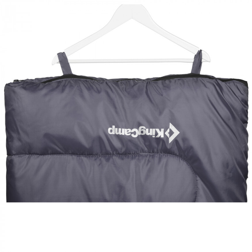 Спальный мешок Oxygen +8С, зелёный, левый, King Camp