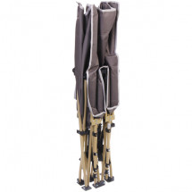 Раскладушка кемпинговая складная 188*66*45 см, серая