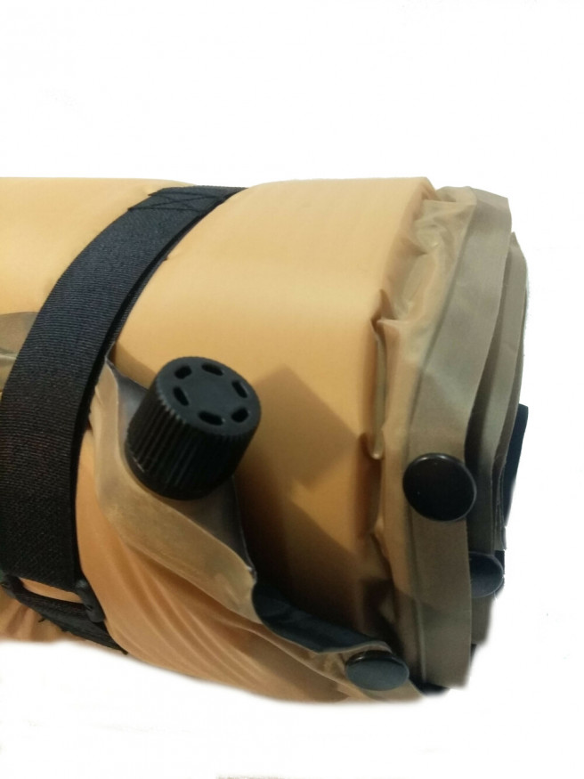 Коврик самонадувающийся, 190x66x7 см, BIG MAT, бежевый, Talberg